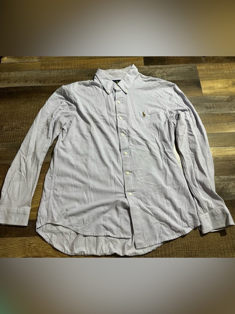 Ralph Lauren Men's Light Lavender Button-Down Dress Shirt
